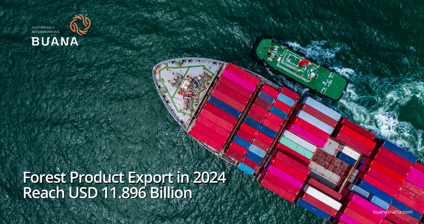 Forest Products Exports in 2024 Reach USD 11.896 Billion